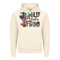 Vintage Artic wild and free Vintage Hoodie - CowhideDigitalArt