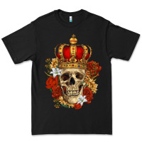 Black Skull King Premium Tee - RanaPortraitStore
