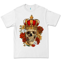 White Skull King Premium Tee - RanaPortraitStore