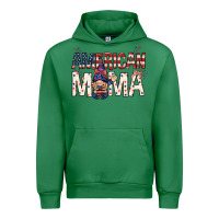 American Mama With Gnome Mother's Day Urban Hoodie | Teevron