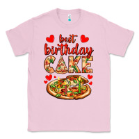 Bubblegum Pink best birthday cake pizza Classic Tee - AdoDesignShop