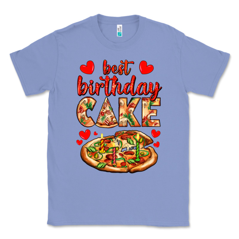 Best Birthday Cake Pizza Classic Tee by AdoDesignShop | Teevron