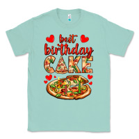 Seafoam best birthday cake pizza Classic Tee - AdoDesignShop