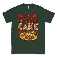 Sports Green best birthday cake pizza Classic Tee - AdoDesignShop