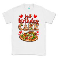 White best birthday cake pizza Classic Tee - AdoDesignShop