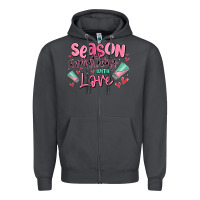 Smoke season everything with love Zipper Hoodie - MaliasSmallBusiness