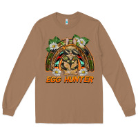 Toasted Coconut easter egg hunter  rabbit rainbow Long Sleeve Tee - BarkalooDesign