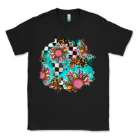 Black race sunflower patches Classic Tee - AdoDesignShop