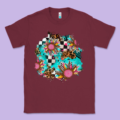 Race Sunflower Patches Classic Tee Designed By Adodesignshop