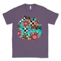 Lavender race sunflower patches Classic Tee - AdoDesignShop