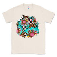 Natural race sunflower patches Classic Tee - AdoDesignShop