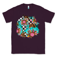 Plum race sunflower patches Classic Tee - AdoDesignShop