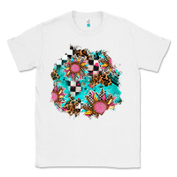 White race sunflower patches Classic Tee - AdoDesignShop