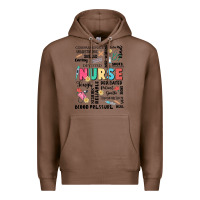 Chestnut nurse word Premium Hoodie - JahusDesignShop