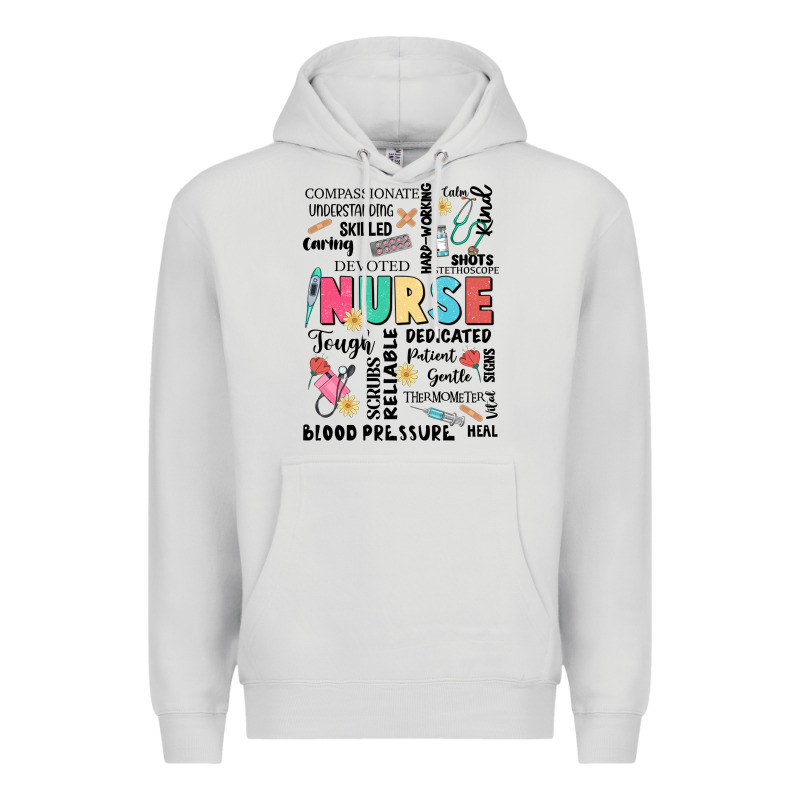 Nurse Word Premium Hoodie by JahusDesignShop | Teevron