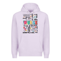 Lilac nurse word Premium Hoodie - JahusDesignShop