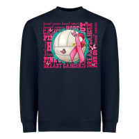 Navy pink out breast cancer volleyballs Heavyweight Sweatshirt - AdoDesignShop