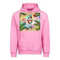 Fuchsia Pink summer mom Urban Hoodie - TumblerDesignByShophia
