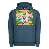 Pigment Midnight Navy summer mom Urban Hoodie - TumblerDesignByShophia
