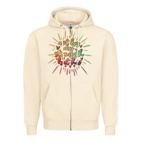 Sandshell not by my strength but his Zipper Hoodie - MaliasSmallBusiness