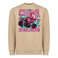 Mushroom crush breast cancer Heavyweight Sweatshirt - AdoDesignShop