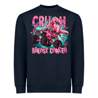 Navy crush breast cancer Heavyweight Sweatshirt - AdoDesignShop