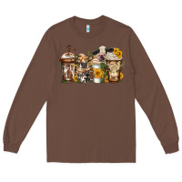 Chestnut cows coffee cups Long Sleeve Tee - Jasminsmagicworld