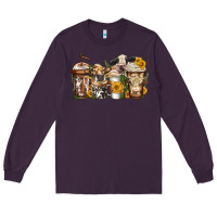 Plum cows coffee cups Long Sleeve Tee - Jasminsmagicworld