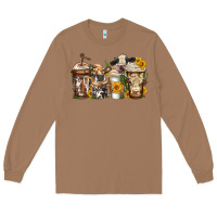 Toasted Coconut cows coffee cups Long Sleeve Tee - Jasminsmagicworld