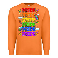 Carrot rainbow pride celebration Premium Sweatshirt - LillyAllenDesigns