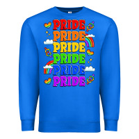 True Royal rainbow pride celebration Premium Sweatshirt - LillyAllenDesigns