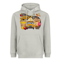 Moon Dust School Bus Coffee And Star Bbs Heavyweight Hoodie - BundleAndBundleShop