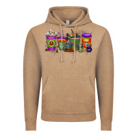 Vintage Coffee Halloween Coffee Drink Vintage Hoodie - RacoonDesign