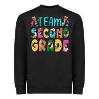 Black team second grade Heavyweight Sweatshirt - JahusDesignShop