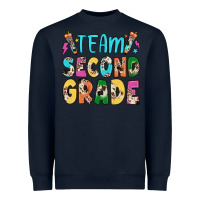 Navy team second grade Heavyweight Sweatshirt - JahusDesignShop