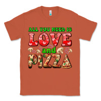 Copper all you need is love and pizza Classic Tee - AdoDesignShop