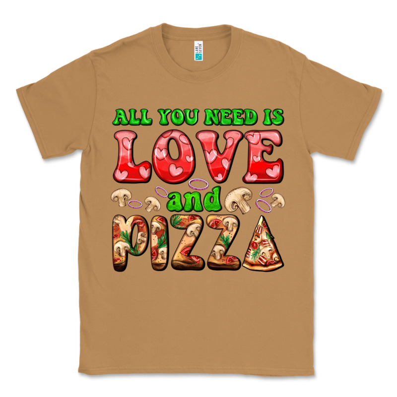 All You Need Is Love And Pizza Classic Tee by AdoDesignShop | Teevron