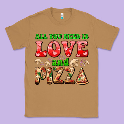 All You Need Is Love And Pizza Classic Tee Designed By Adodesignshop