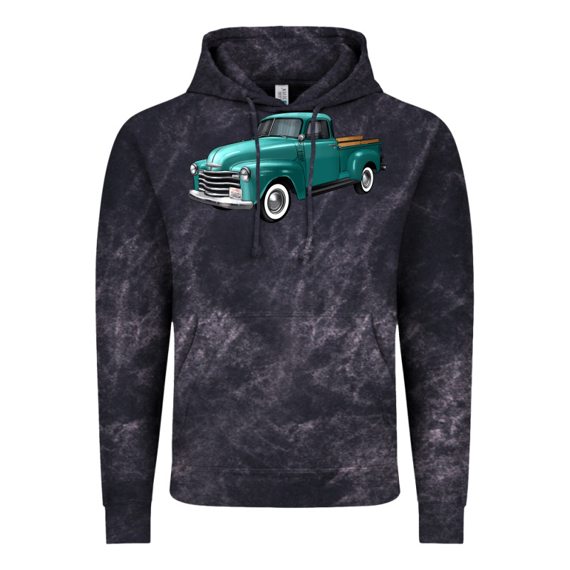 Western Truck Left 34 View Vintage Hoodie by FaDigitalArtStudio | Teevron