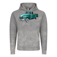 Cloud Rock western truck left 34 view Vintage Hoodie - FaDigitalArtStudio