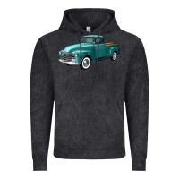 Vintage Black western truck left 34 view Vintage Hoodie - FaDigitalArtStudio