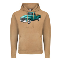 Vintage Camel western truck left 34 view Vintage Hoodie - FaDigitalArtStudio
