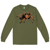 Army Green Mexican Red Knee Tarantula Long Sleeve Tee - LillyAllenDesigns