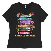 Black the original women of the bible books full color Ladies Tee - JahusDesignShop