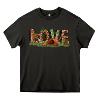 Asphalt love camping Heavy Core Tee - texasbilliewilder