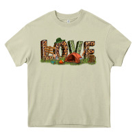 Mossy love camping Heavy Core Tee - texasbilliewilder