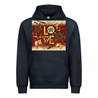 Navy wizard love Urban Hoodie - TumblerDesignByShophia