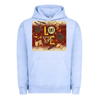 Pigment Grape Ice wizard love Urban Hoodie - TumblerDesignByShophia