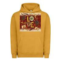 Pigment Peanut Butter wizard love Urban Hoodie - TumblerDesignByShophia