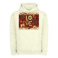 Pigment Pistachio wizard love Urban Hoodie - TumblerDesignByShophia